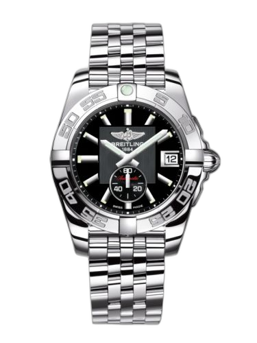 [A3733012/BA33/376A] Galactic 36 Automatic Stainless Steel / Volcano Black / Bracelet