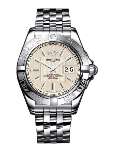 [A49350L2.G699.366A] Galactic 41 Stainless Steel / Sierra Silver / Bracelet