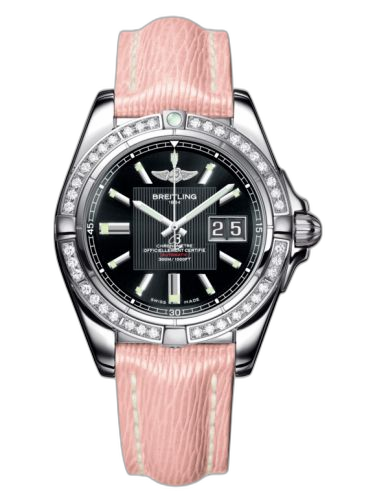 [A49350LA.BA07.240X] Galactic 41 Stainless Steel / Diamond / Trophy Black / Sahara