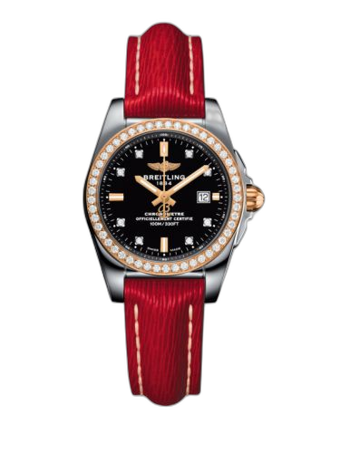 [C7234853/BE86/273X/A12BA.1] Galactic 29 Stainless Steel / Rose Gold / Diamond / Trophy Black Diamond / Sahara