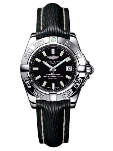 [A71356L2.BE76.208X] Galactic 32 Stainless Steel / Onyx Black / Sahara