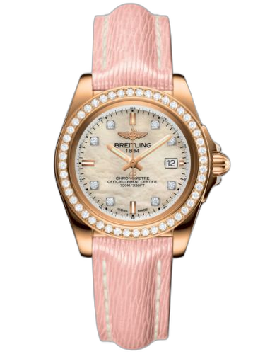 [H7133053.A803.238X] Galactic 32 Sleek Edition Rose Gold / Diamond / Pearl Diamond / Sahara
