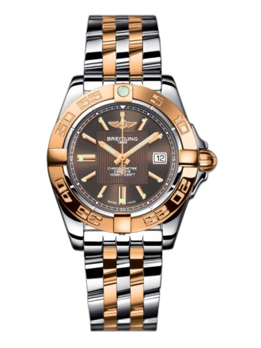 [C71356L2.Q581.367C] Galactic 32 Stainless Steel / Rose Gold / Solar Bronze / Bracelet