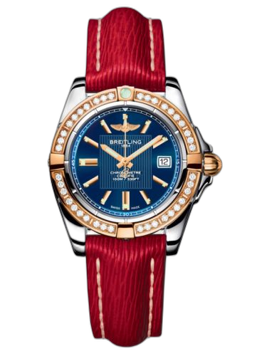 [C71356LA.C813.209X] Galactic 32 Stainless Steel / Rose Gold / Diamond / Metallica Blue / Sahara