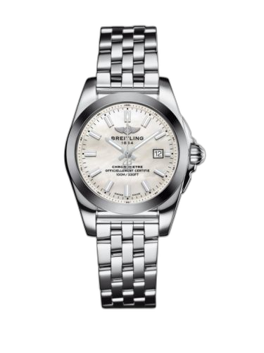 [W72348121A1A1 (aka: W7234812/A784/791A)] Galactic 29 Stainless Steel / Pearl / Bracelet