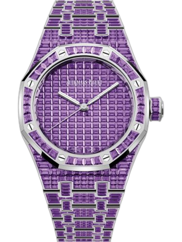 [15554BC.AY.1274BC.01] Royal Oak Self-Winding 37 Amethyst / 50th Anniversary