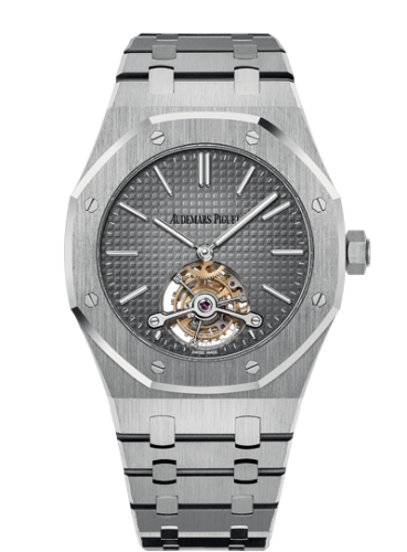 [26510PT.OO.1220PT.01] Royal Oak Ultra Thin Tourbillon Platinum / Grey