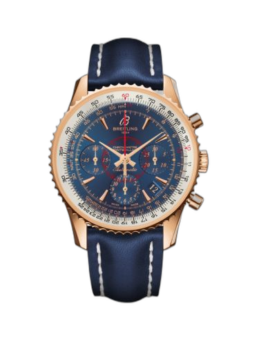 [RB013012.C896.113X] Montbrillant 01 Red Gold / Aurora Blue / Calf