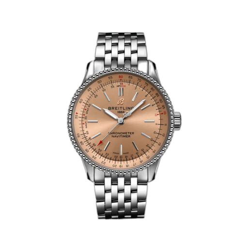 [A17395201K1A1] Navitimer 1 35 Automatic Stainless Steel / Copper / Bracelet