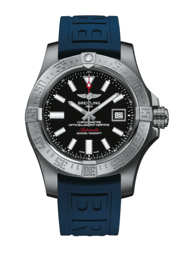[A1733110/BC30/157S/A20DSA.2] Avenger II Seawolf Stainless Steel / Volcano Black / Rubber / Folding
