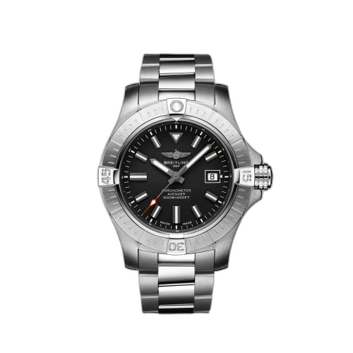 [A173192A1B1A1] Avenger Automatic 45 Seawolf Stainless Steel / Black / Bracelet