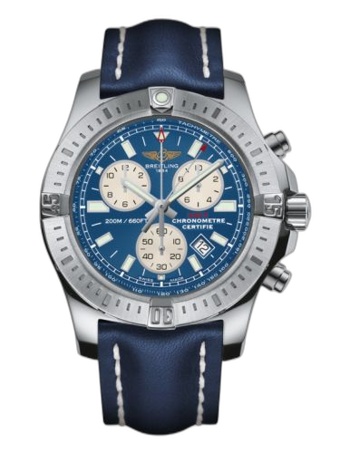 [A73388111C1X1 (aka: A7338811.C905.105X)] Colt Chronograph Mariner Blue / Calf / Pin