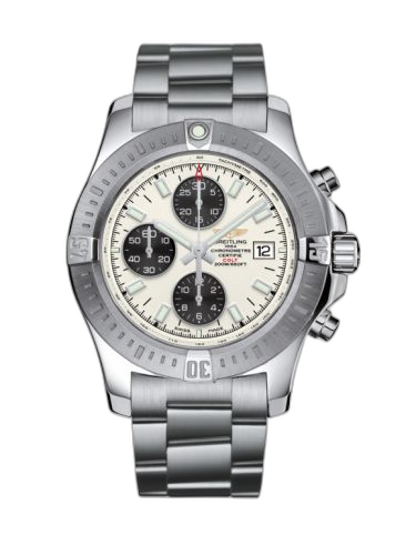 [A13388111G1A1 (aka: A1338811/G804/173A)] Colt Chronograph Automatic Stainless Steel / Stratus Silver / Bracelet
