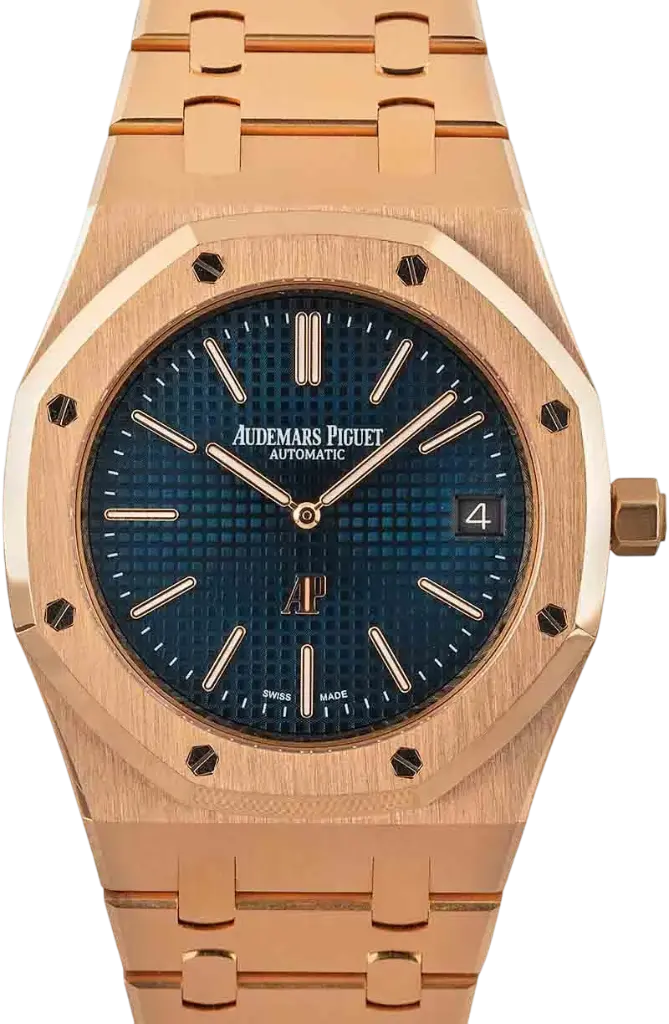 Audemars Piguet Royal Oak Extra-Thin Pink Gold / Blue
