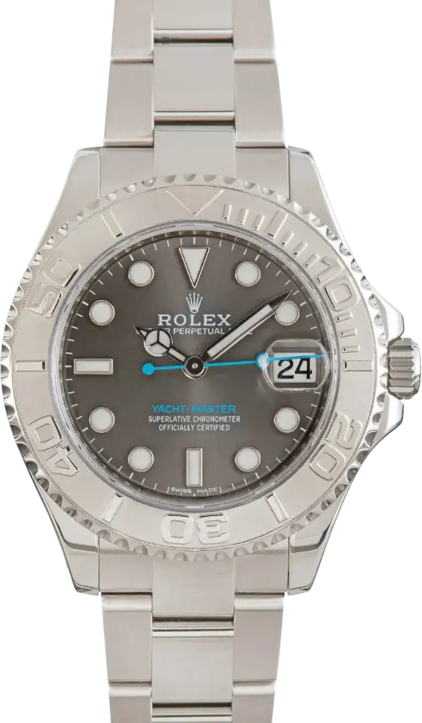 Rolex Yacht-Master 37 Rolesium / Dark Rhodium