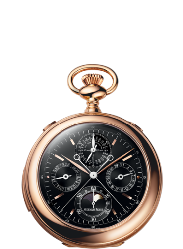 [25701OR.OO.000XX.03] Pocket Watch 25701 Grande Complication Pink Gold