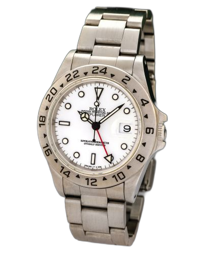 [16570-0001] Explorer II White Tritium