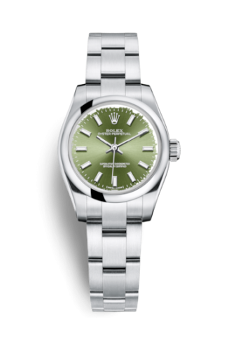 [176200-0014] Oyster Perpetual 26 Olive Green