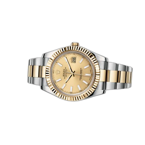 [116333-0006] Datejust II Rolesor Champagne
