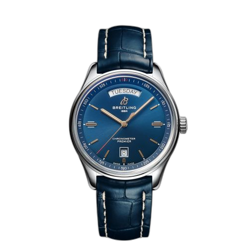 [A453401A1C1P1 (aka: A457C-BWAD)] Premier Automatic 40 Stainless Steel / Blue / Tokyo Boutique