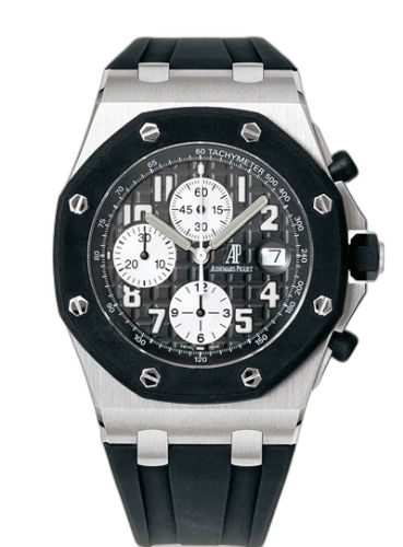 [25940SK.OO.D002CA.01] Royal Oak Offshore 25940 Chronograph Rubberclad Stainless Steel / Black