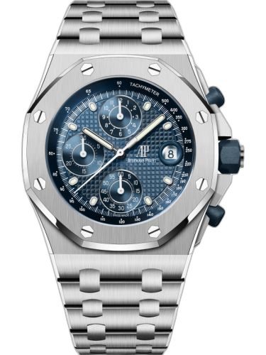 [26238ST.OO.2000ST.01] Royal Oak Offshore Stainless Steel / Blue / Bracelet
