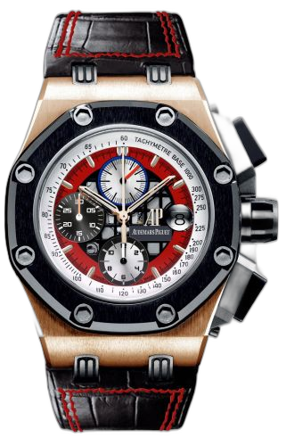 [26284RO.OO.D002CR.01] Royal Oak OffShore 26284 Barrichello III Pink Gold
