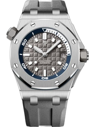 [15720ST.OO.A009CA.01] Royal Oak Offshore Diver Stainless Steel / Grey