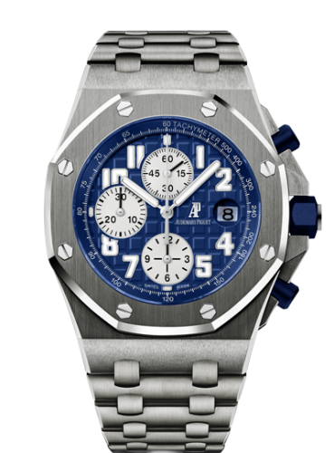 [26170TI.OO.1000TI.04] Royal Oak Offshore 26170 Chronograph Titanium / Blue