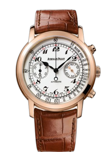 [26100OR.OO.D088CR.01] Jules Audemars 26100 Chronograph Pink Gold / White Vintage