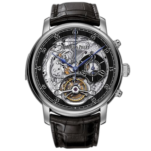 [26345BC.OO.D002CR.01] Jules Audemars Minute Repeater Tourbillon Chronograph White Gold / Yoshida