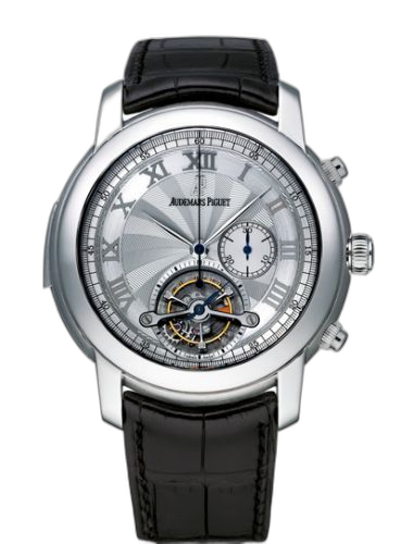 [26050PT.OO.D002CR.01] Jules Audemars Minute Repeater Tourbillon Chronograph Platinum / Silver