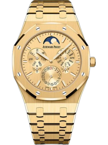 [26586BA.OO.1240BA.99] Royal Oak Perpetual Calendar Ultra Yellow Gold / Champagne