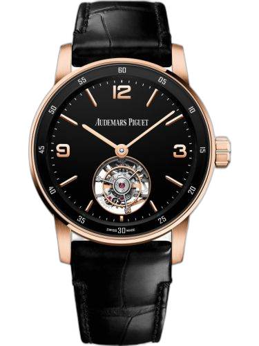 [26396OR.OO.D002CR.01] CODE 11.59 Tourbillon Selfwinding Red Gold / Black