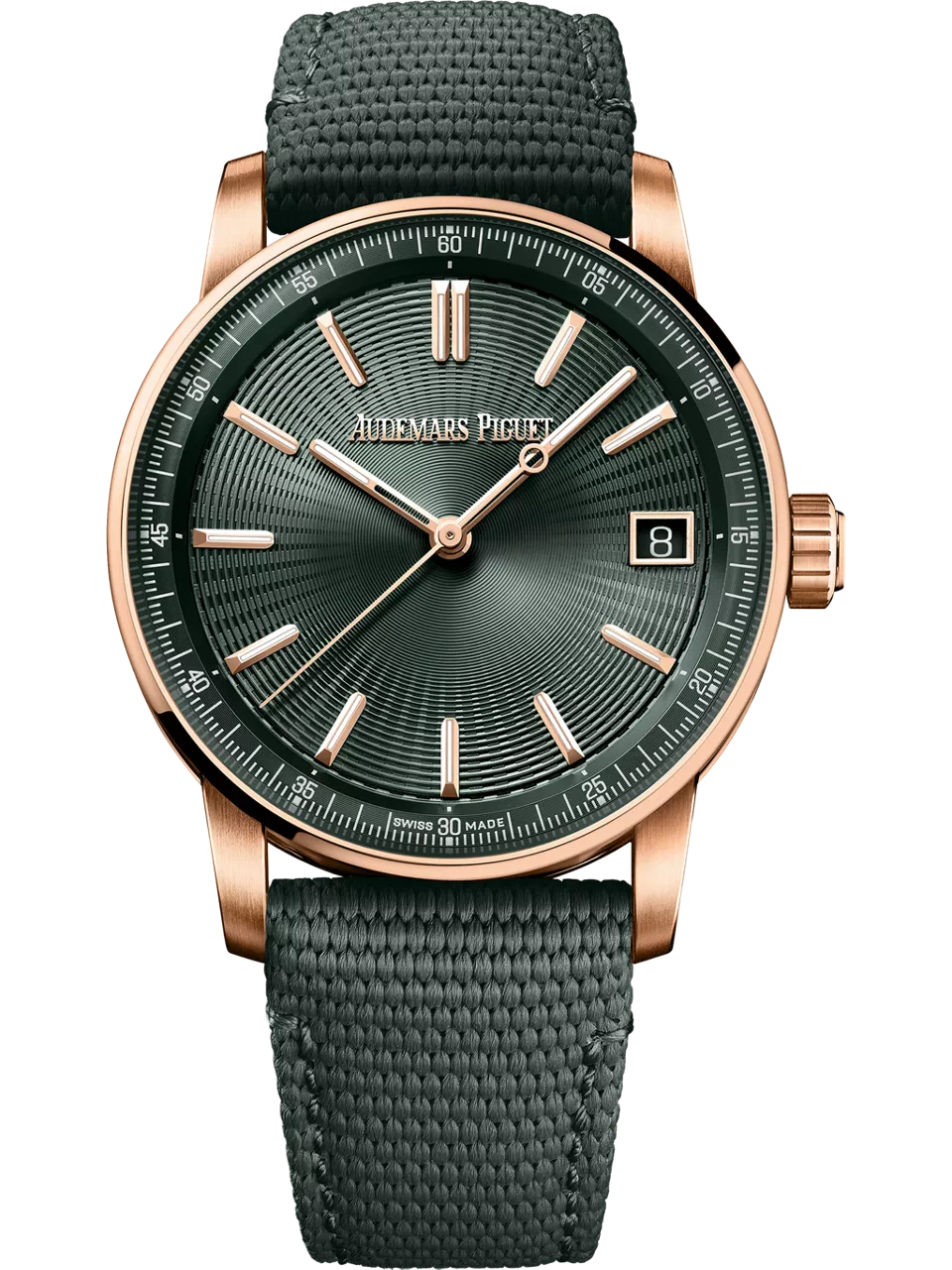 [15210OR.OO.A056KB.01] CODE 11.59 Automatic Pink Gold / Green