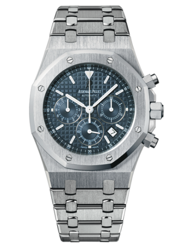 [26300ST.OO.1110ST.03] Royal Oak 26300 Chronograph Stainless Steel / Dark Blue