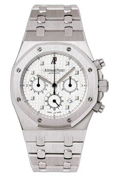 [25960BC.OO.1185BC.01] Royal Oak 25960 Chronograph White Gold / Silver