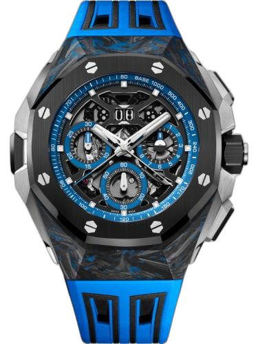 [26650FO.OO.D353CA.01] Royal Oak Concept Split Second Chronograh GMT Large Date Titanium / Skeleton
