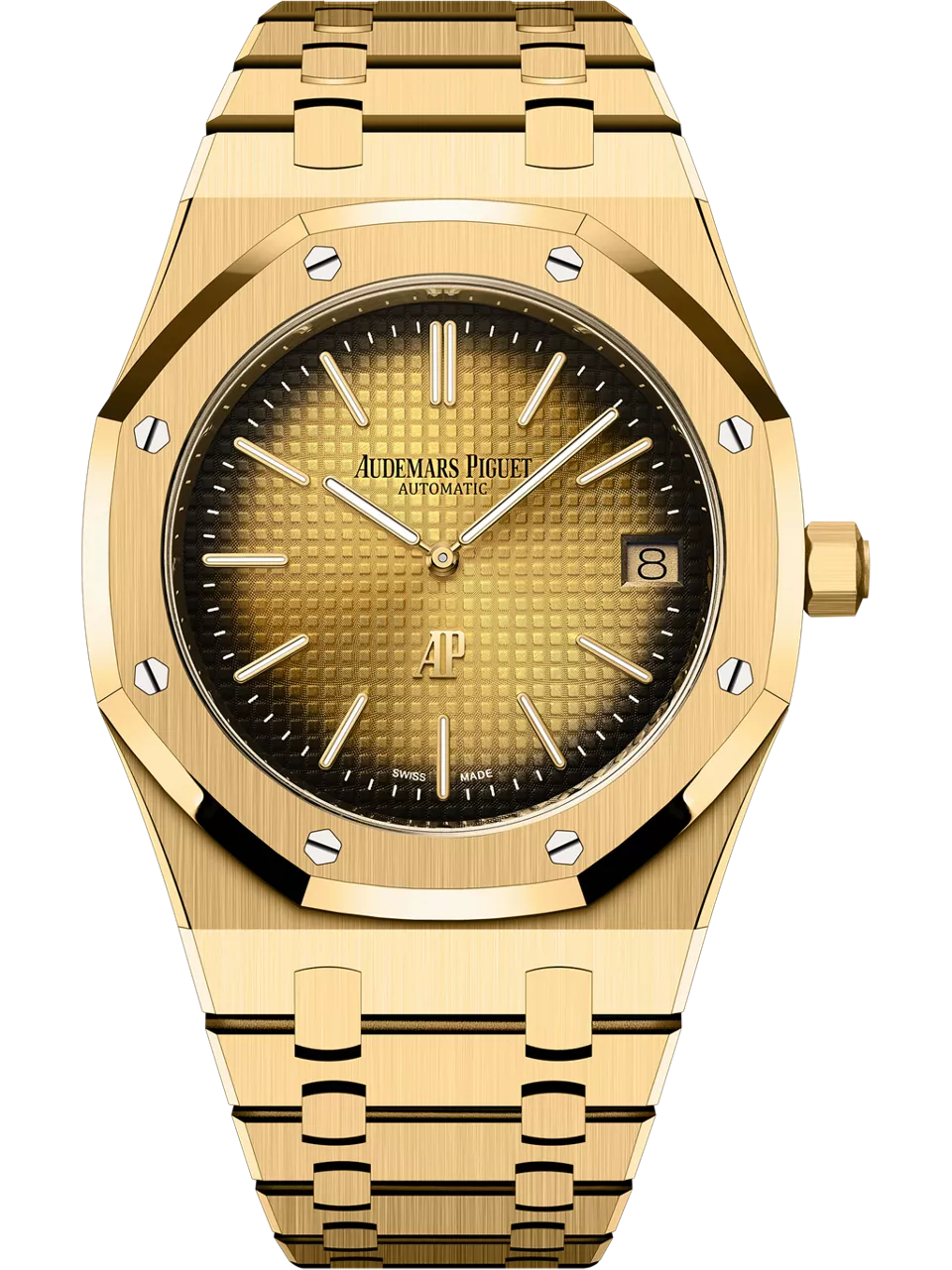 [16202BA.OO.1240BA.01] Royal Oak Extra-Thin Yellow Gold / Champagne / 50th Anniversary