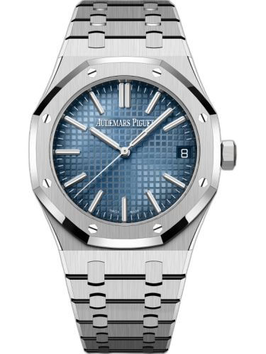 [15510BC.OO.1320BC.02] Royal Oak Selfwinding 41 White Gold / Smoked Blue