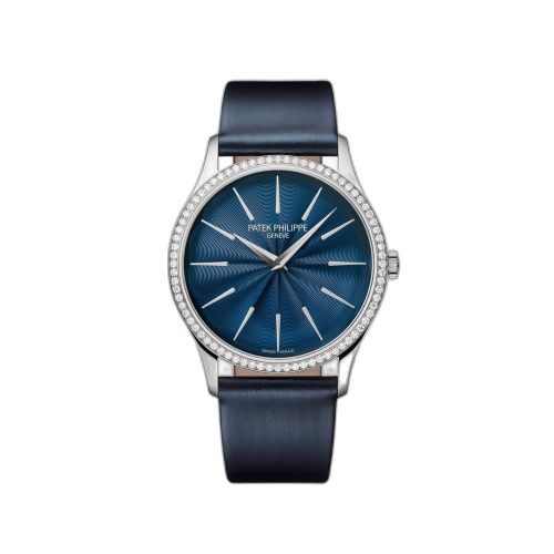 [4997/200G-001] Calatrava 4997 White Gold / Blue