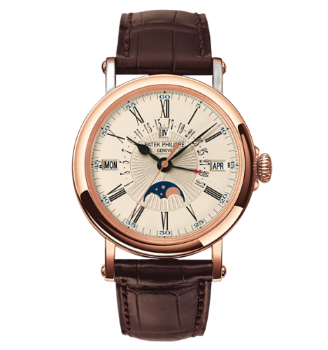 [5159R-001] Perpetual Calendar 5159 Rose Gold / Silver