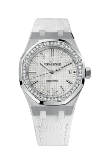[15451ST.ZZ.D011CR.01] Royal Oak 15451 Selfwinding Stainless Steel / Diamond / Silver / Strap