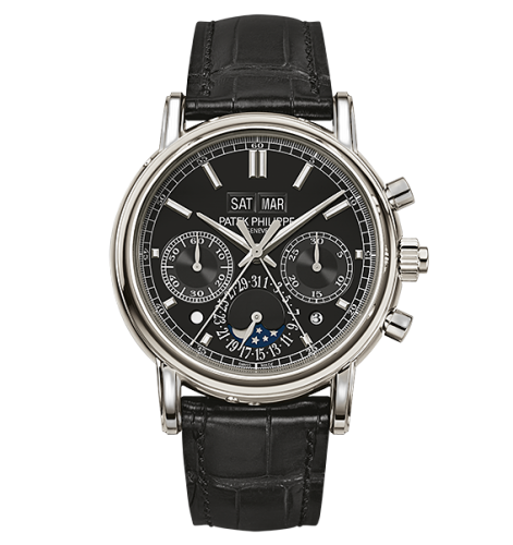 [5204P-011] Perpetual Calendar Split-Seconds Chronograph 5204 Platinum / Black