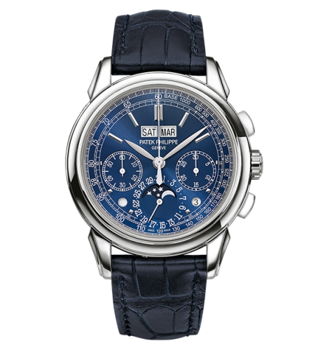 [5270G-019] Perpetual Calendar Chronograph 5270 White Gold / Blue