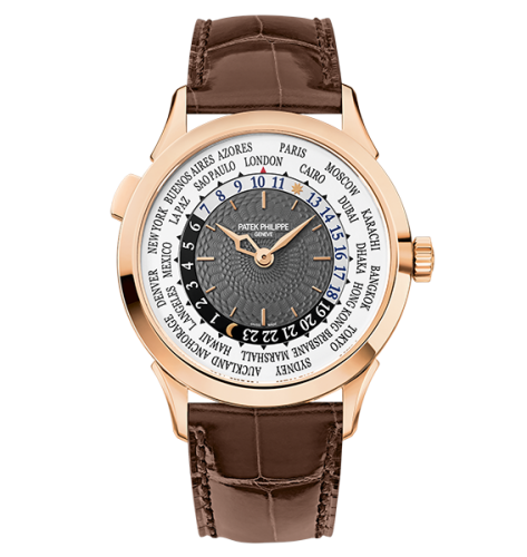 [5230R-001] World Time 5230R Rose Gold / Grey / Hong Kong