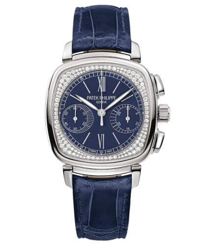 [7071G-011] Chronograph 7071 White Gold Blue