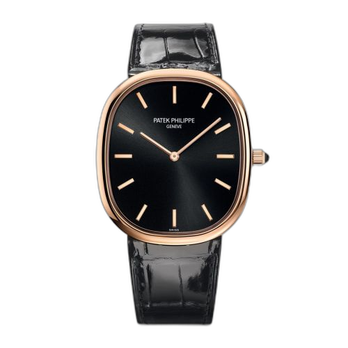 [5738R-001] Golden Ellipse 5738 Rose Gold / Black