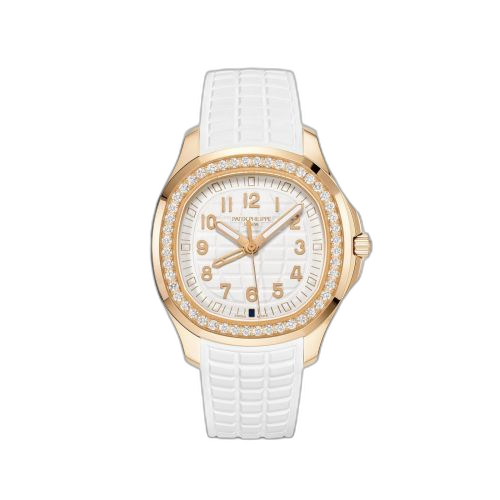 [5269/200R-001] Aquanaut Luce Travel Time Rose Gold / White