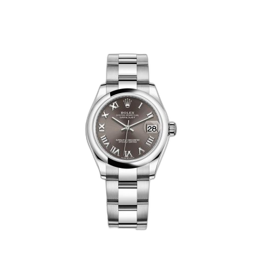 [278240-0015] Datejust 31 Stainless Steel / Oyster / Grey - Roman